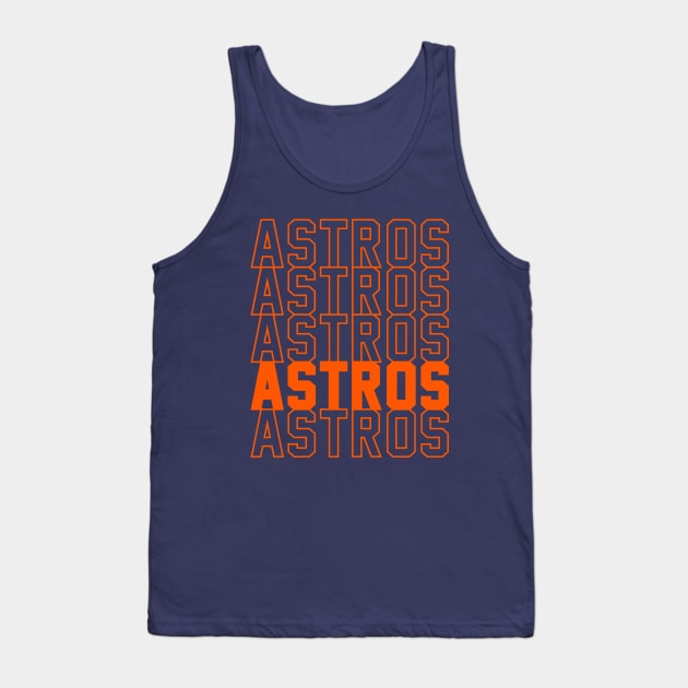 ASTROS Tank Top by Throwzack